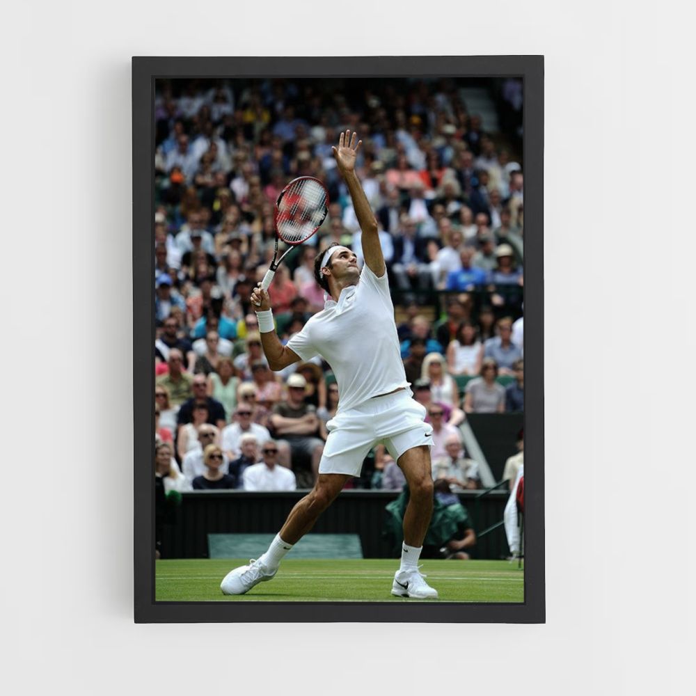 Poster Rodger Federer Tir