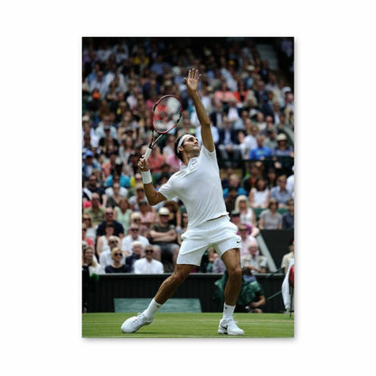 Poster Rodger Federer Tir