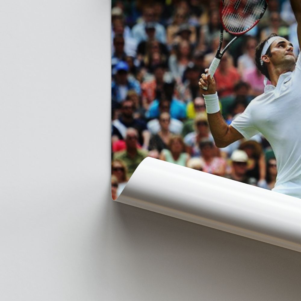 Poster Rodger Federer Tir