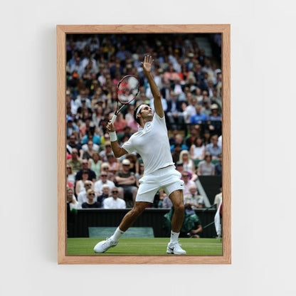 Poster Rodger Federer Tir