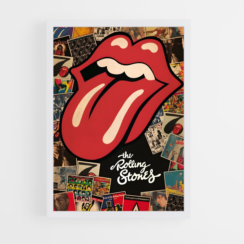 rolling-stones-1 cadre Blanc