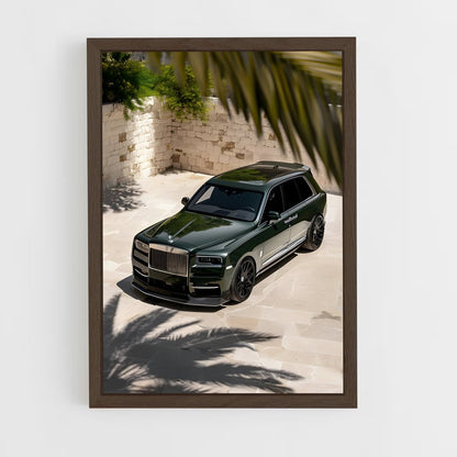 rolls-royce-9 cadre Bois foncé