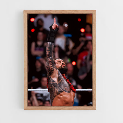 roman-reigns-4 cadre Bois clair