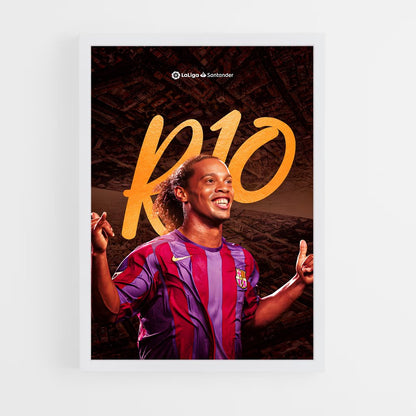 ronaldinho-1 cadre Blanc