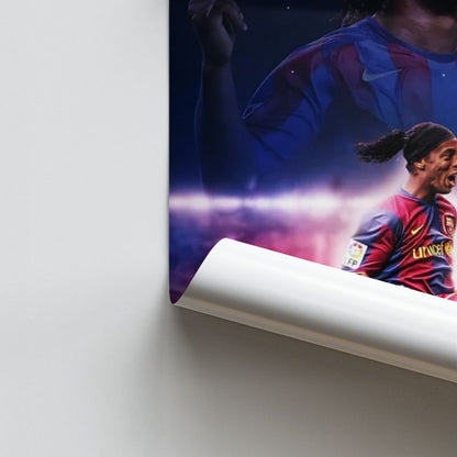 Poster Ronaldinho Roi