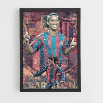 Poster Football Ronaldinho