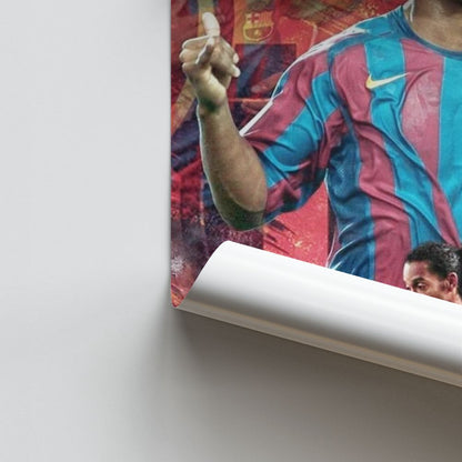 Poster Football Ronaldinho