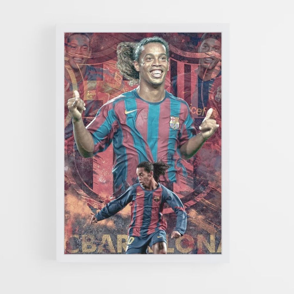 Poster Football Ronaldinho