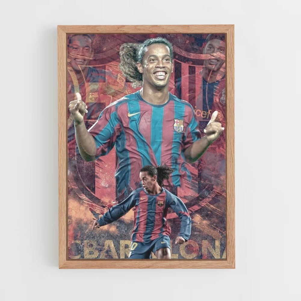 Poster Football Ronaldinho