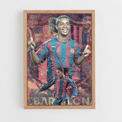 Poster Football Ronaldinho