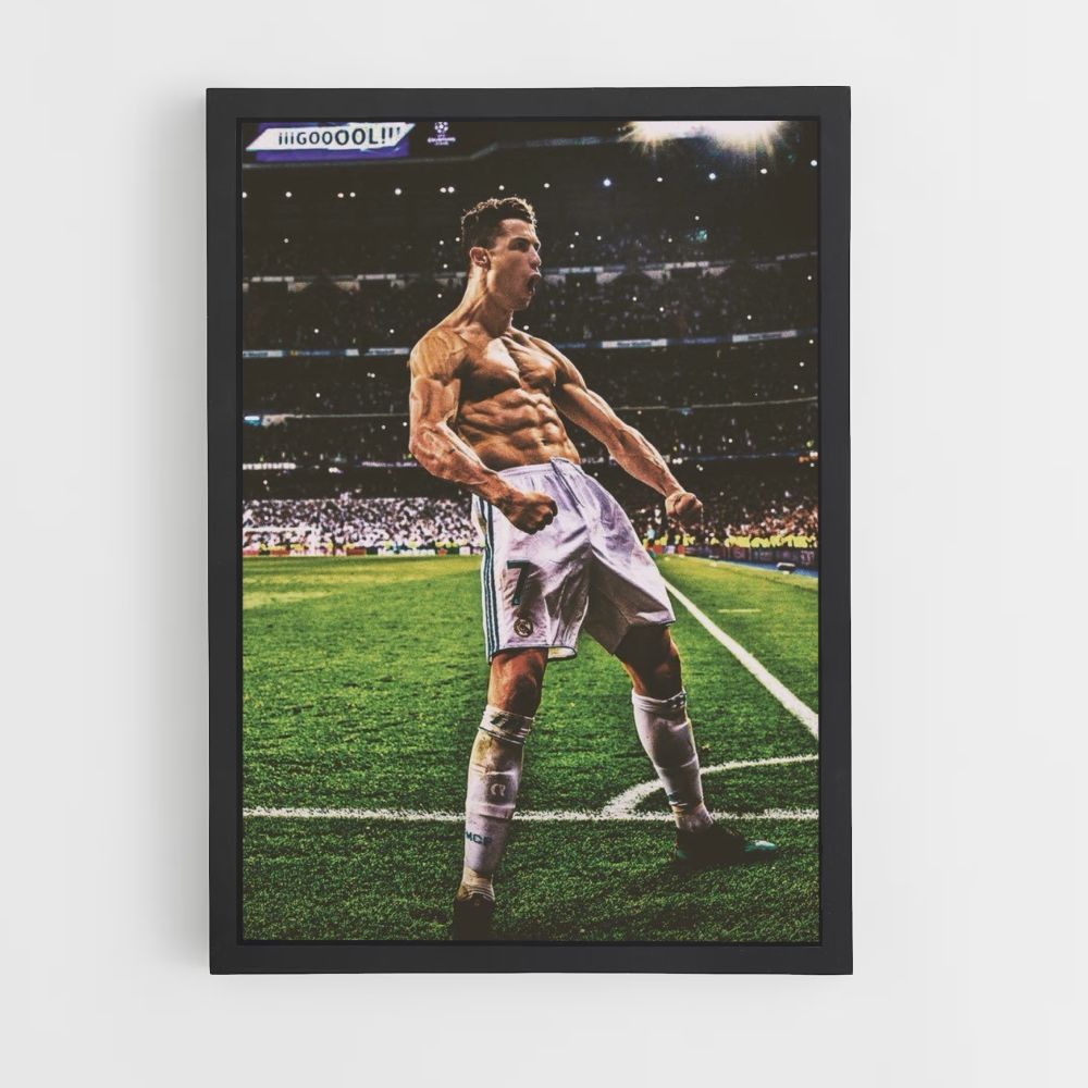 Poster Christiano Ronaldo Muscles