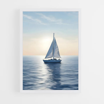 sailboat-10 cadre Blanc
