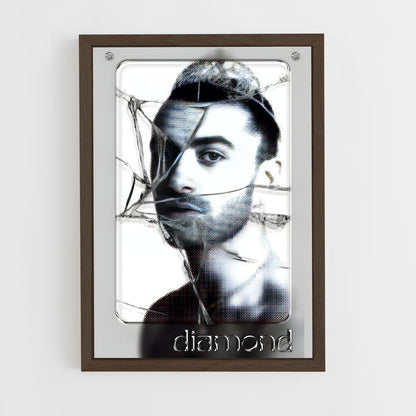 sam-smith-3 cadre Bois foncé