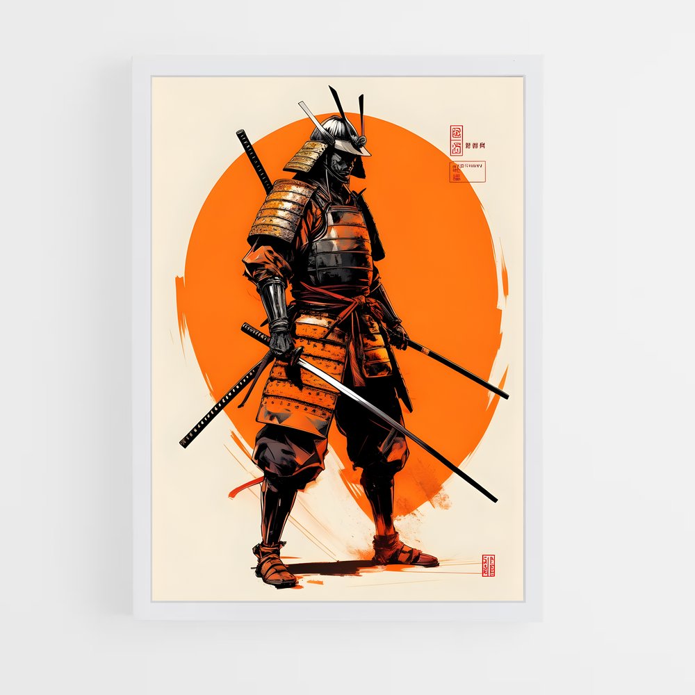 samourai-15 cadre Blanc
