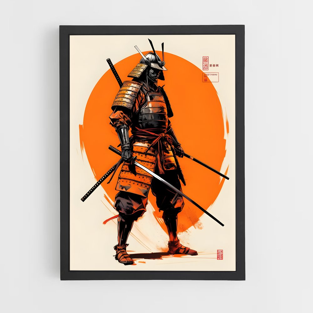 samourai-15 cadre Noir