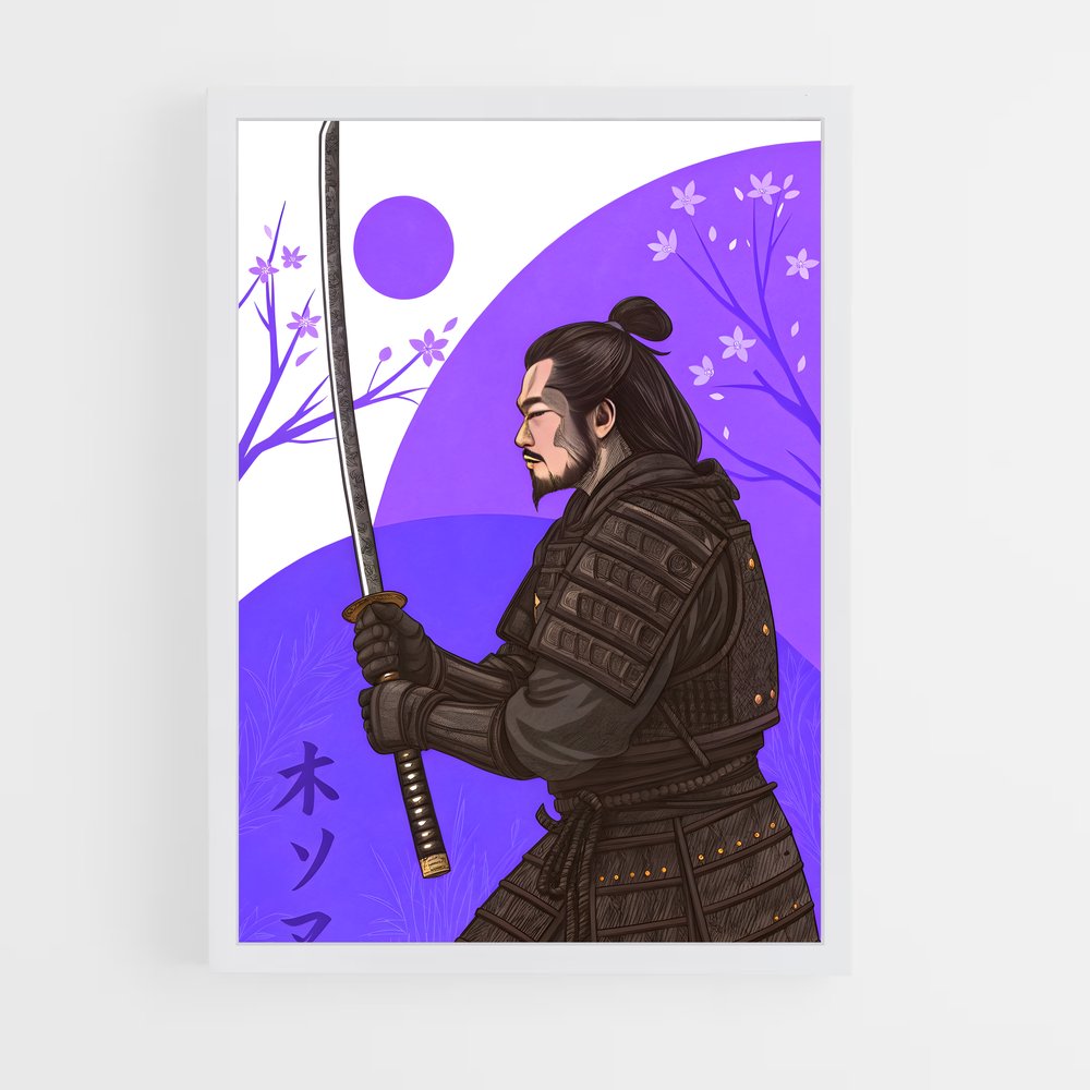 samourai-4 cadre Blanc