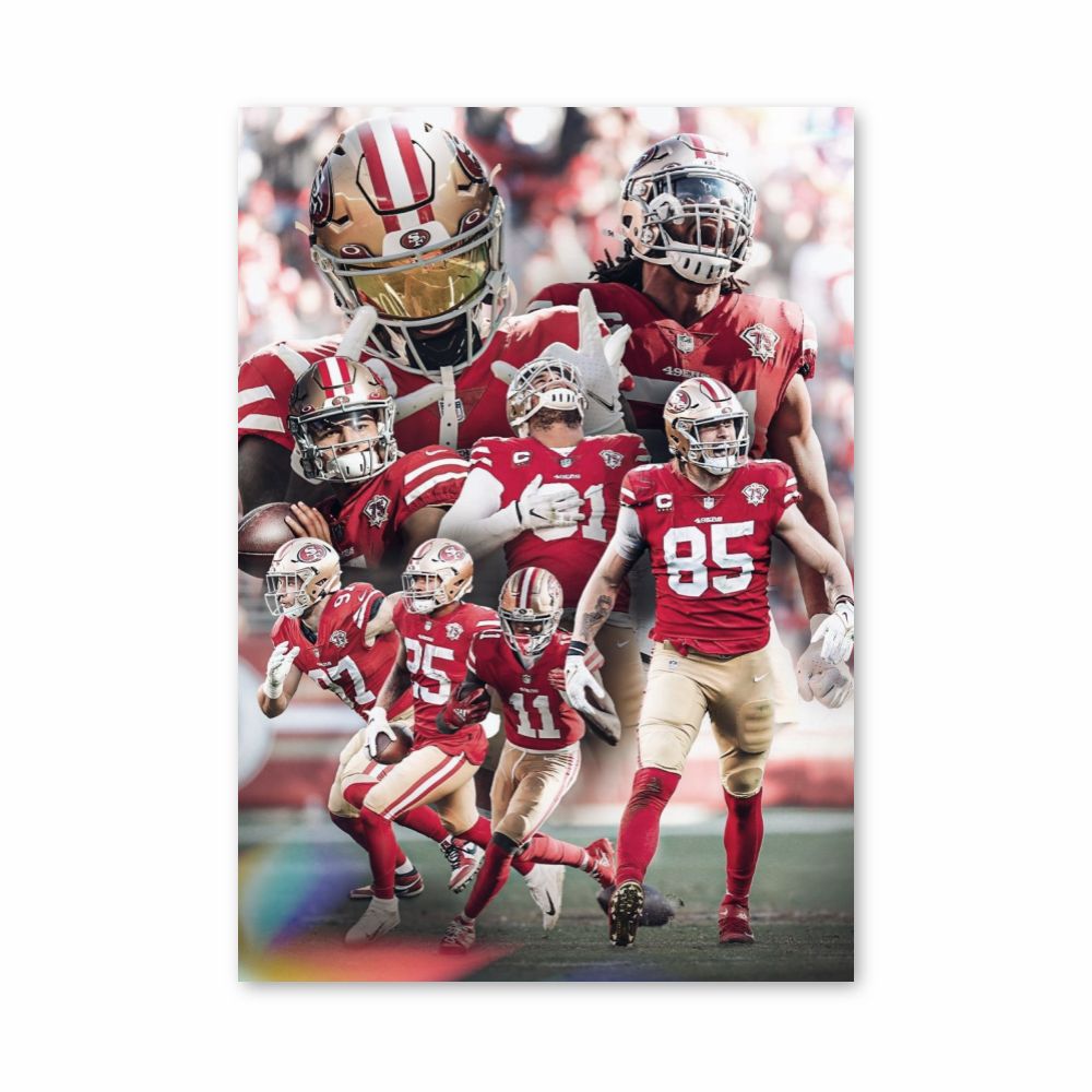 Poster Équipe San Francisco 49ers