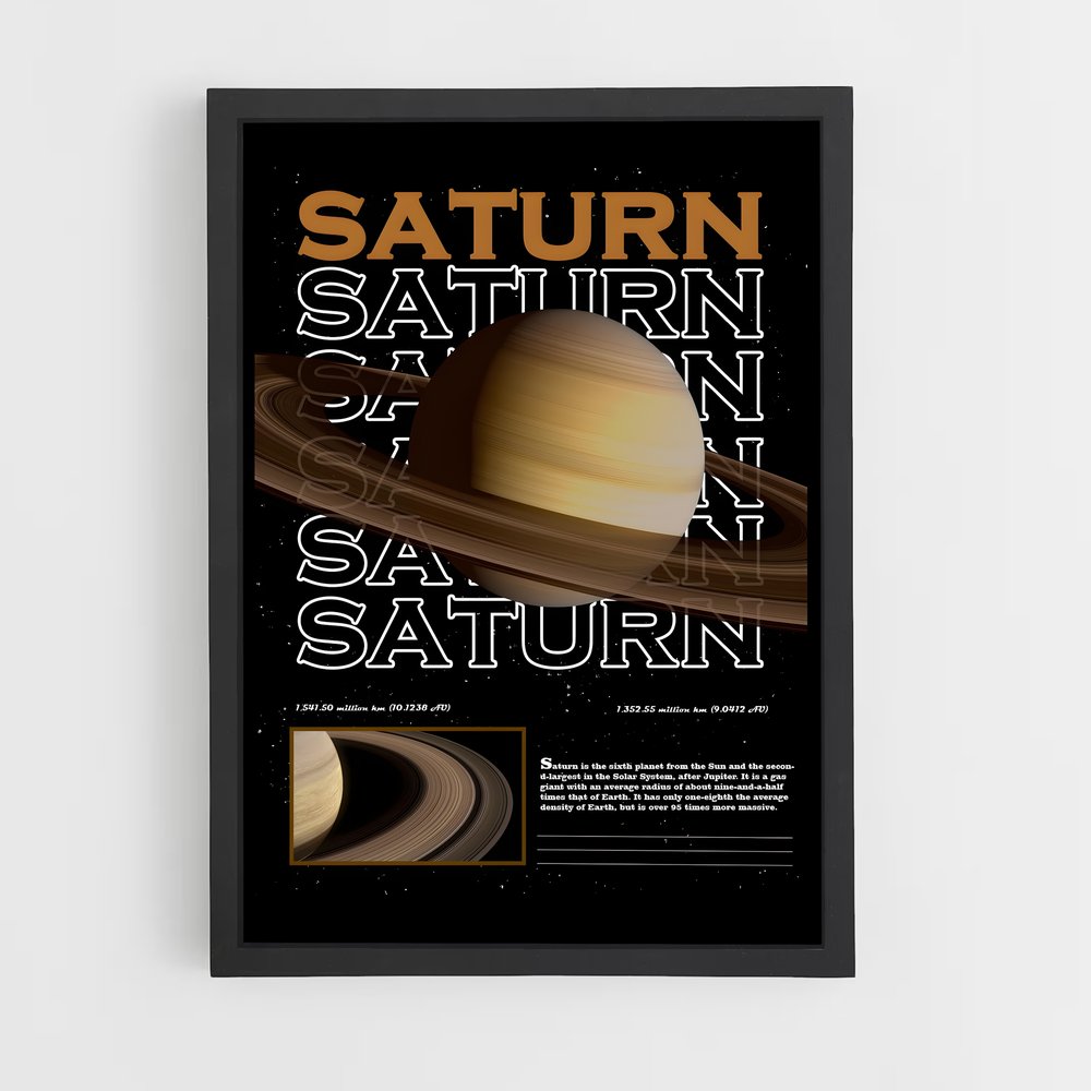 saturn-18 cadre Noir