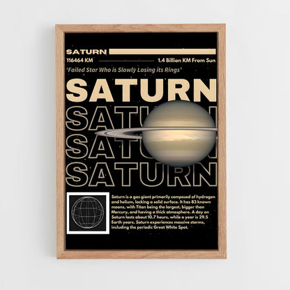 saturn-20 cadre Bois clair