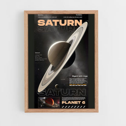 saturn-21 cadre Bois clair