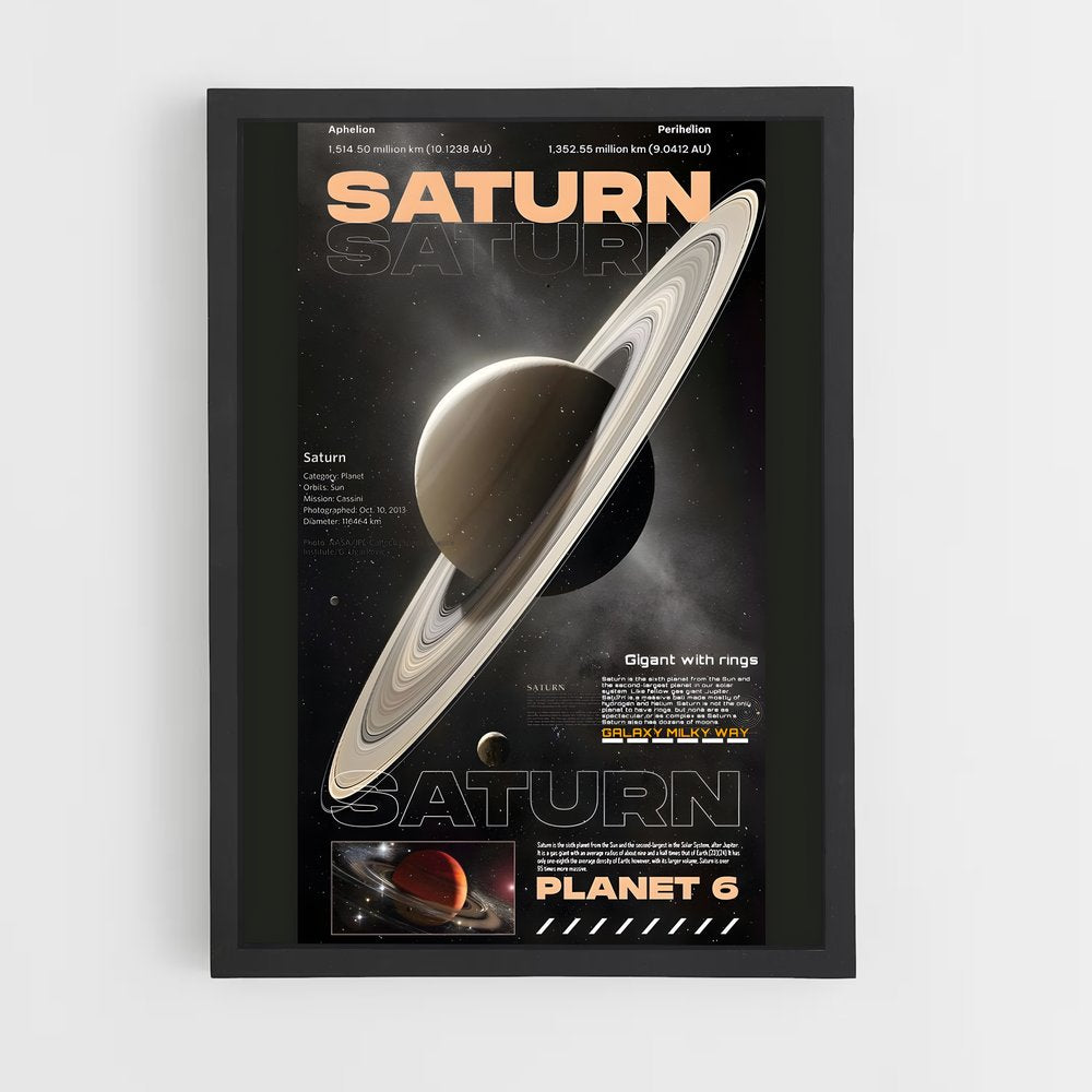 saturn-21 cadre Noir