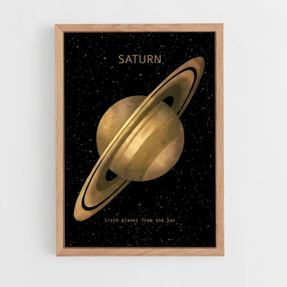 saturn-3 cadre Bois clair