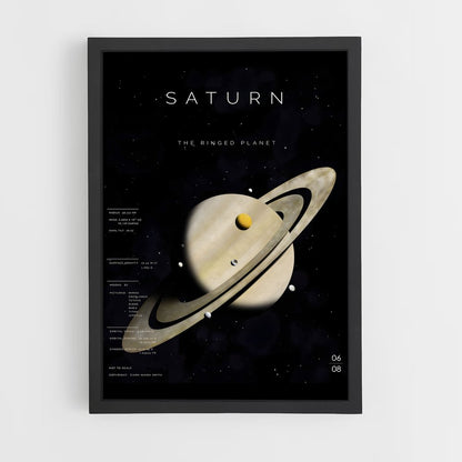 saturn-4 cadre Noir