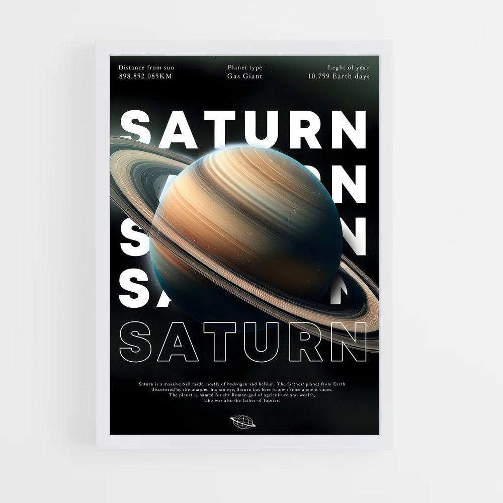 saturn-7 cadre Blanc