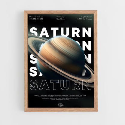 saturn-7 cadre Bois clair