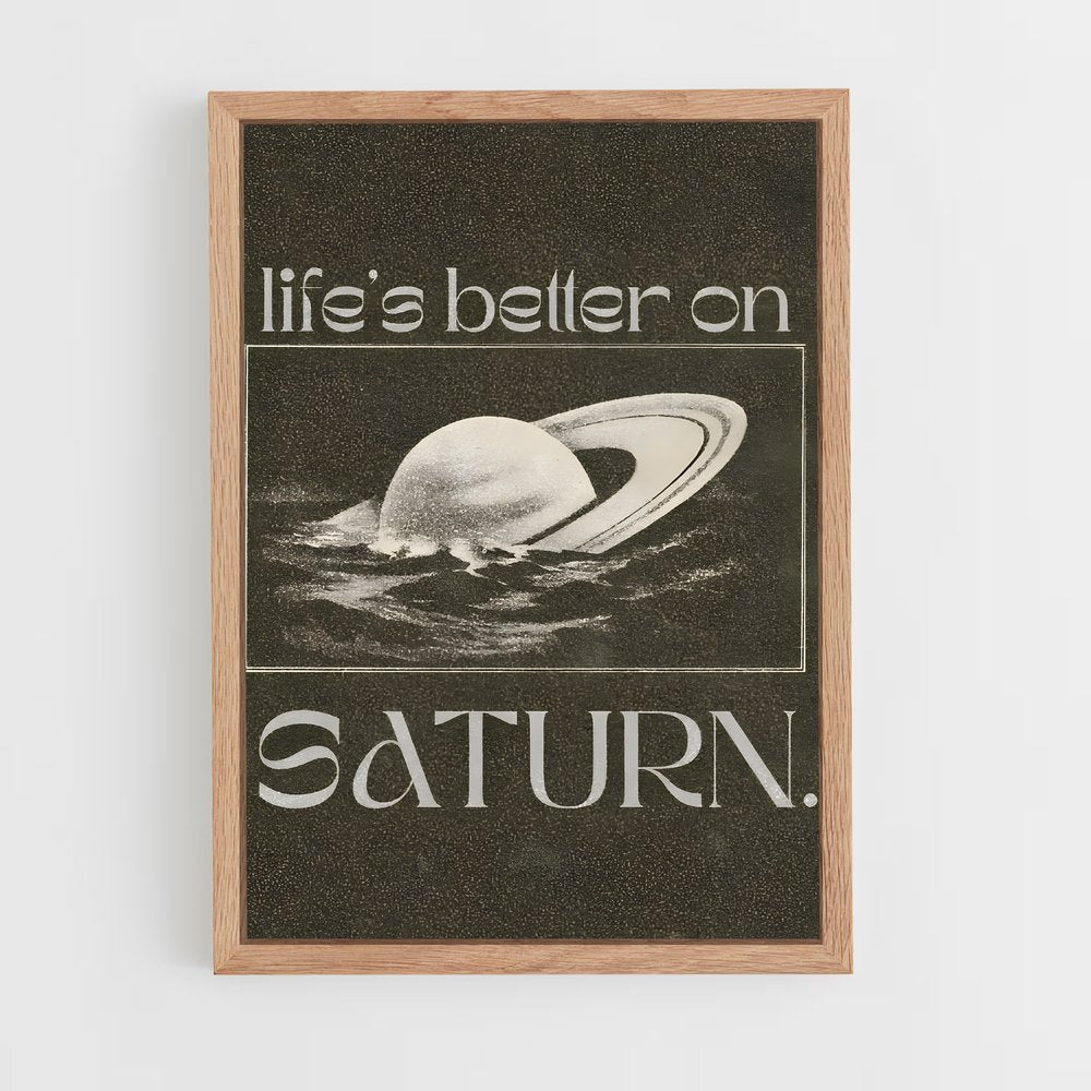saturn-8 cadre Bois clair