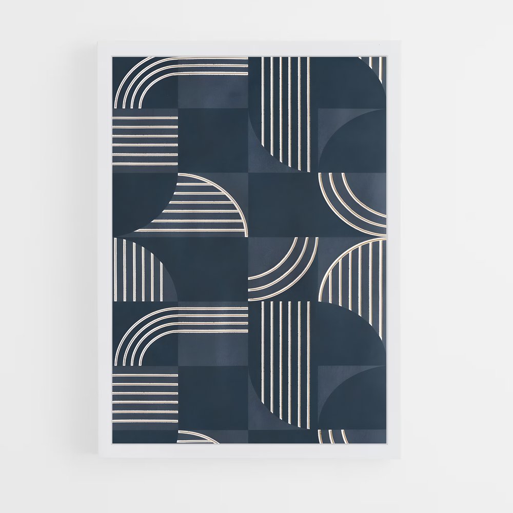 scandinavian-10 cadre Blanc