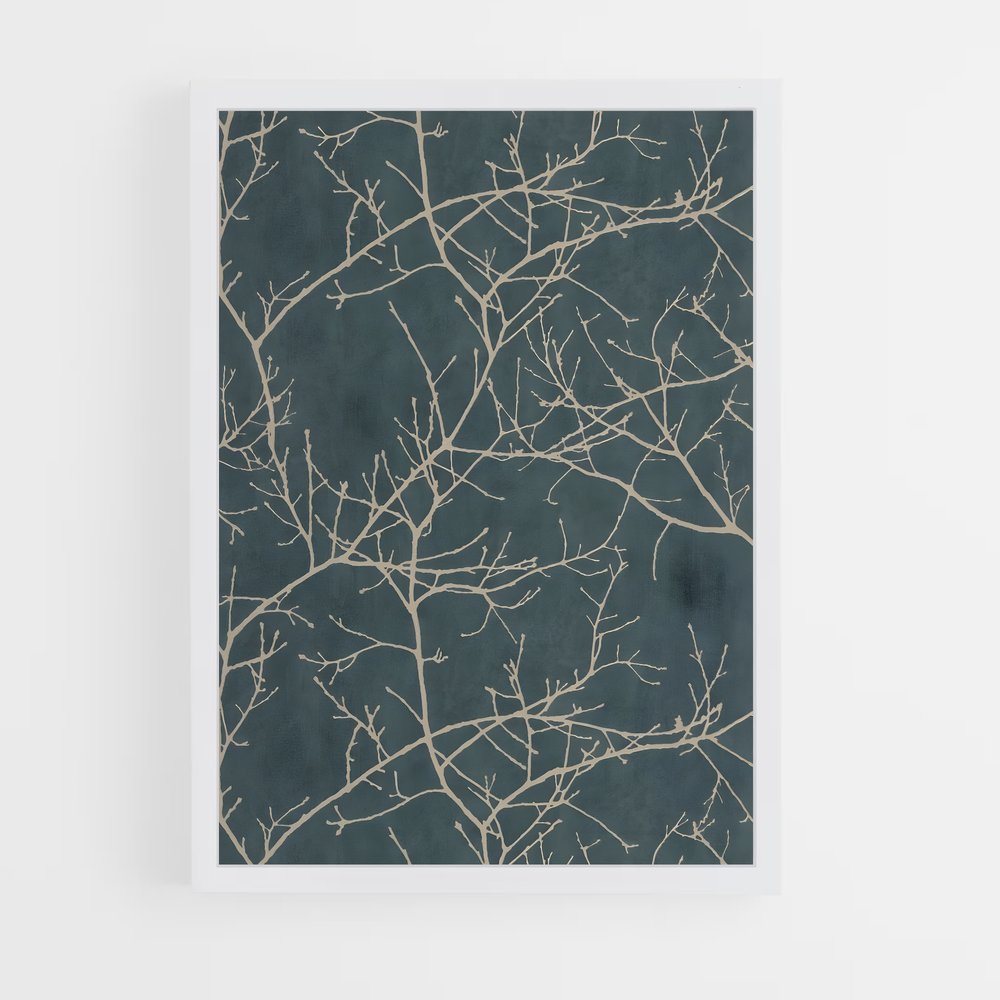 scandinavian-8 cadre Blanc