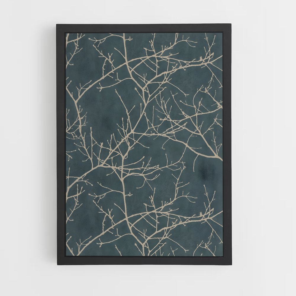 scandinavian-8 cadre Noir