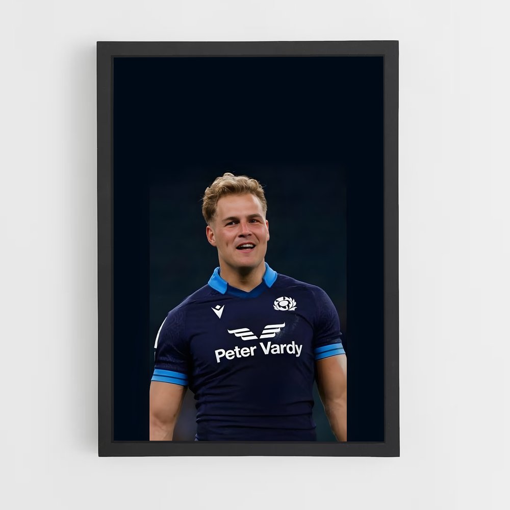 scotland-rugby-10 cadre Noir