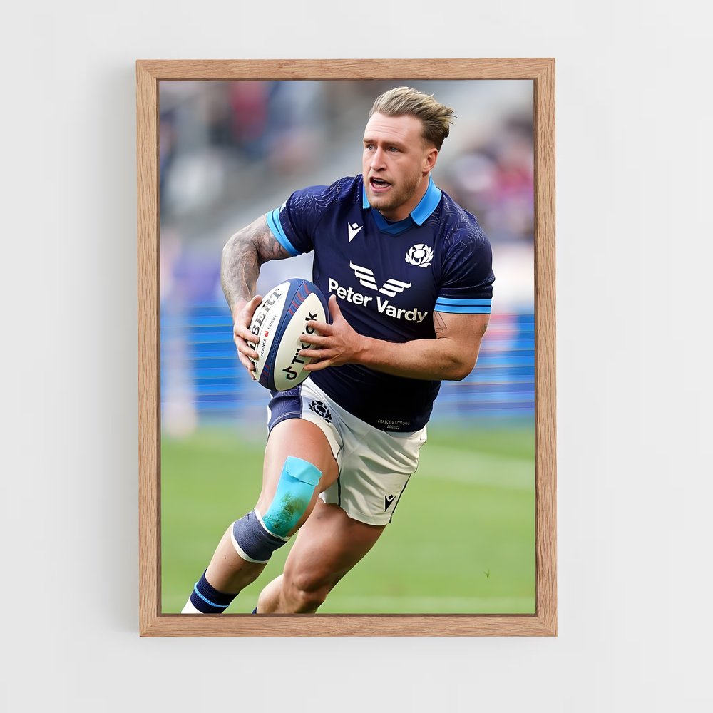 scotland-rugby-5 cadre Bois clair