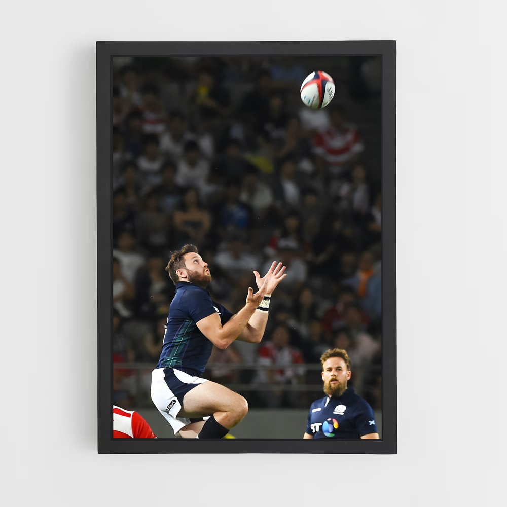 scotland-rugby-6 cadre Noir