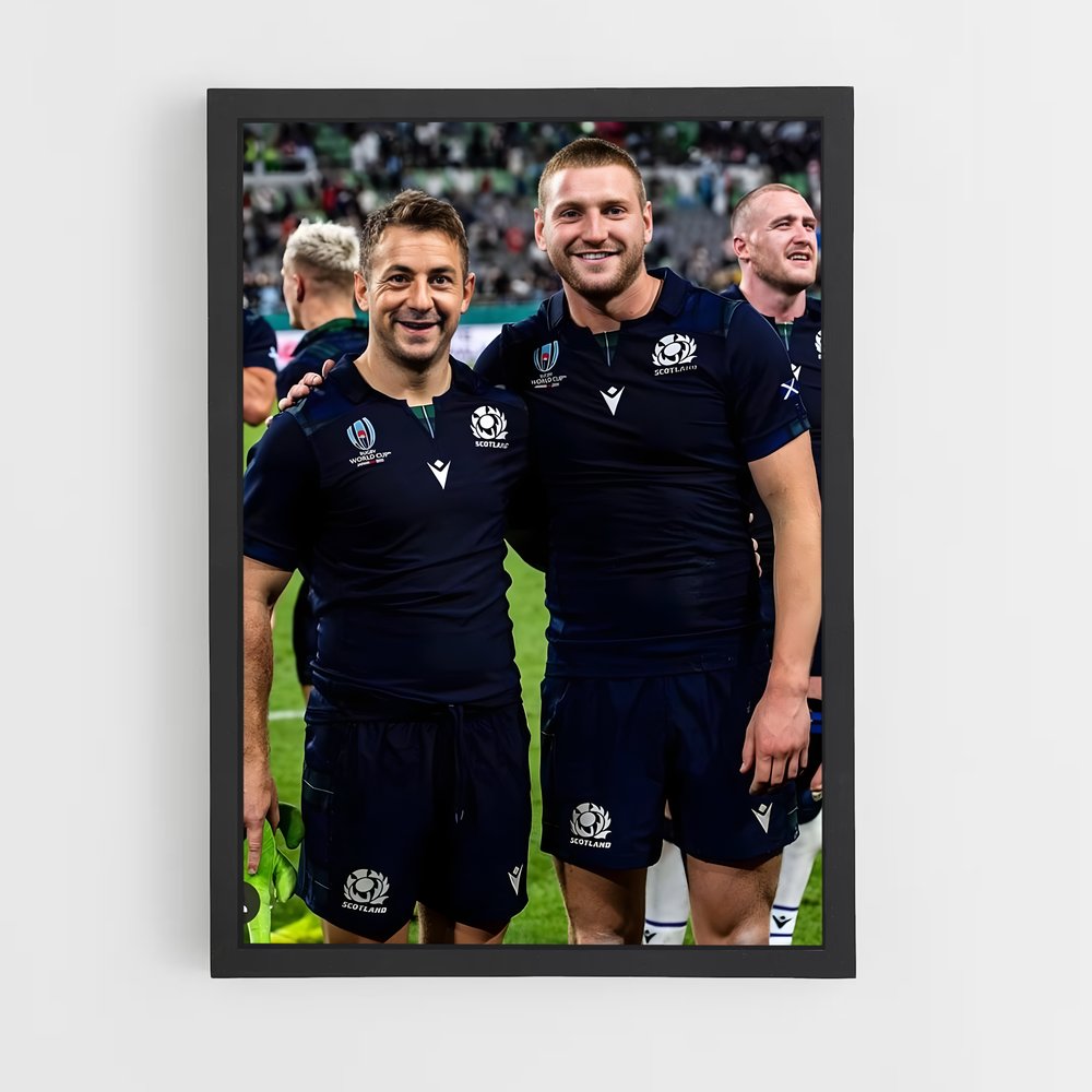 scotland-rugby-8 cadre Noir