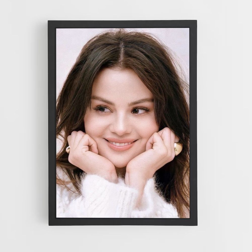 Poster Selena Gomez Sourire