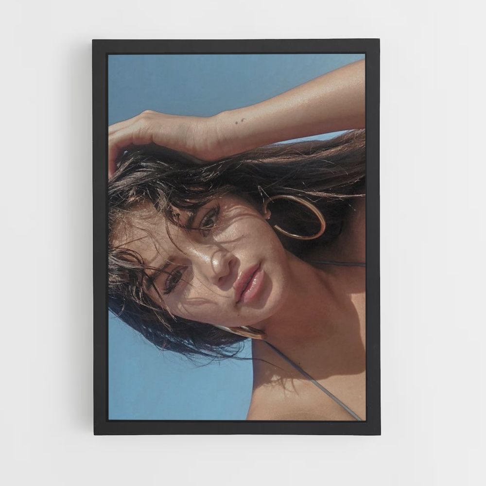 Poster Selena Gomez Plage