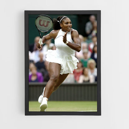 Poster Serena Williams Course