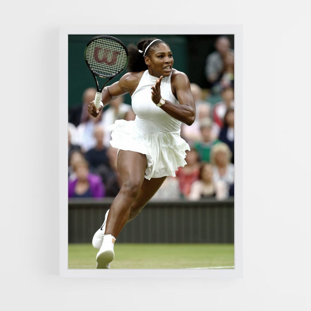 Poster Serena Williams Course