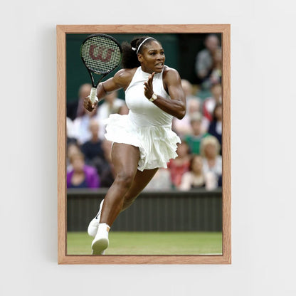 Poster Serena Williams Course