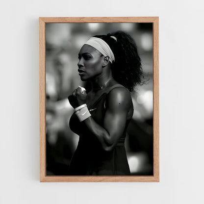 serena-williams-4 cadre Bois clair