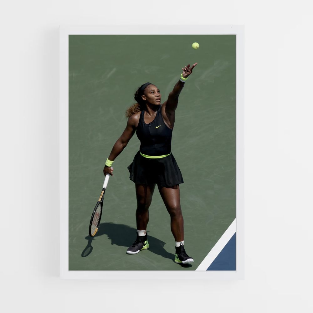 Poster Williams Balle de Tennis