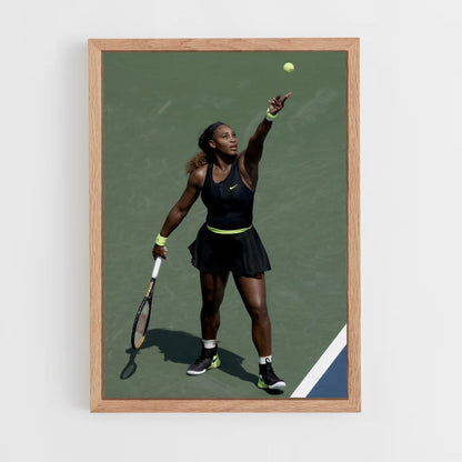 Poster Williams Balle de Tennis