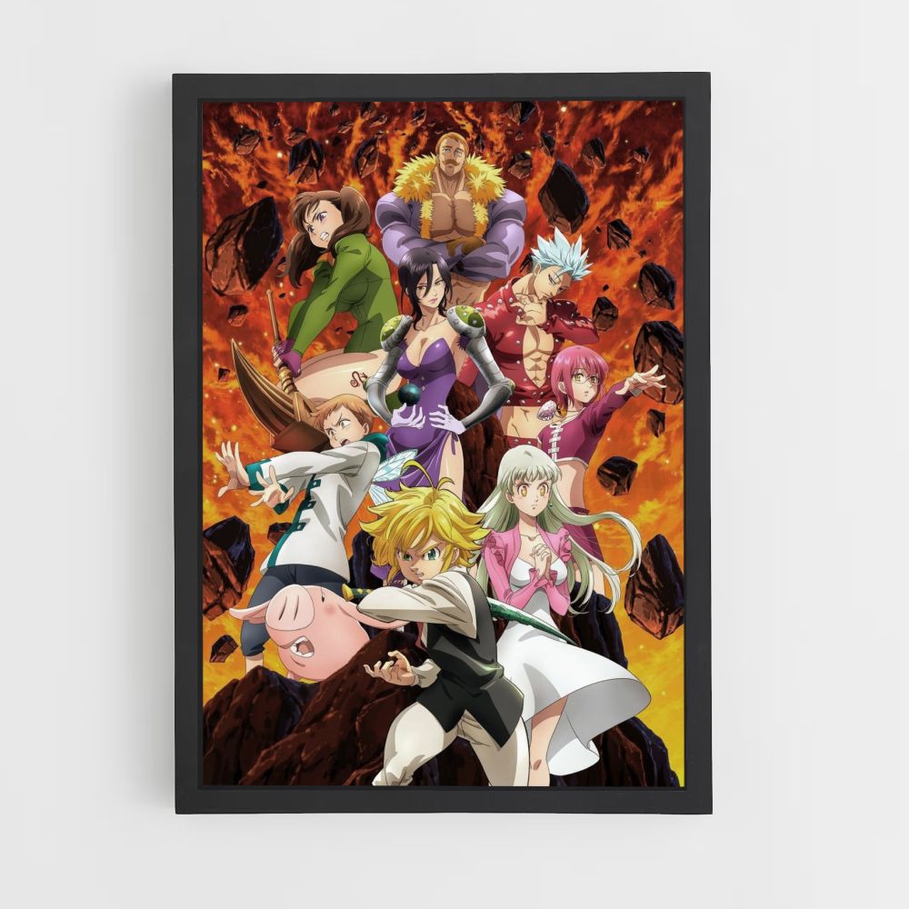 Poster Nanatsu no Taizai Combat