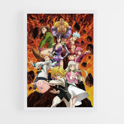 Poster Nanatsu no Taizai Combat