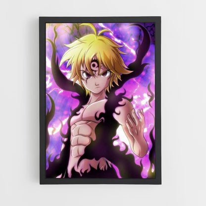 Poster Meliodas Démon