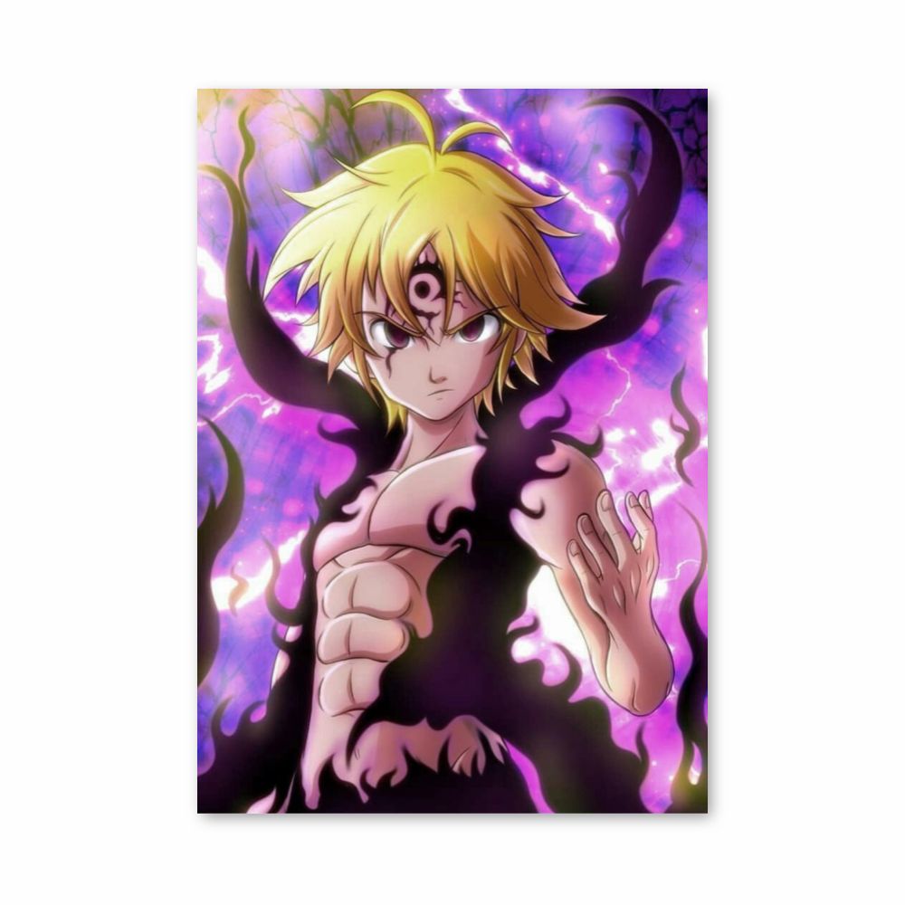 Poster Meliodas Démon