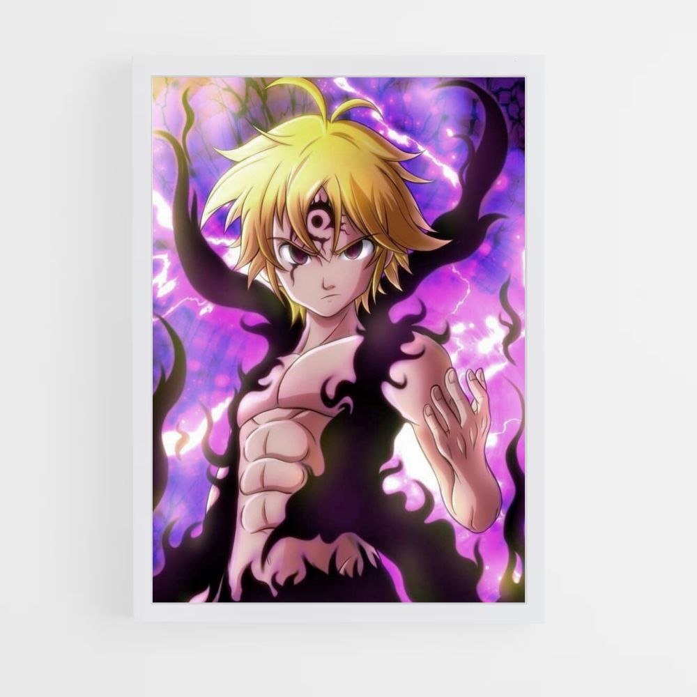 Poster Meliodas Démon